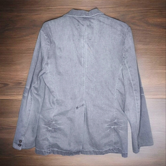 GUESS VINTAGE 06 Gray Blazer - Medium - Picture 4 of 10